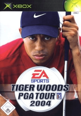 Tiger Woods 2004 box art for Xbox